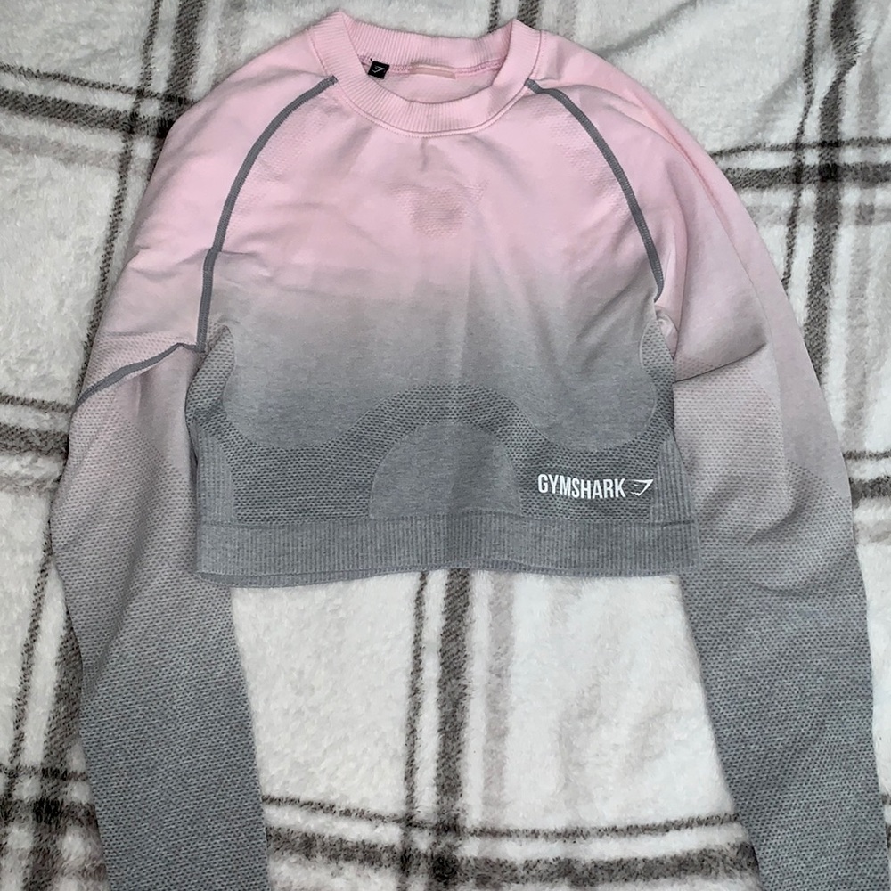 Gymshark long sleeve crop top